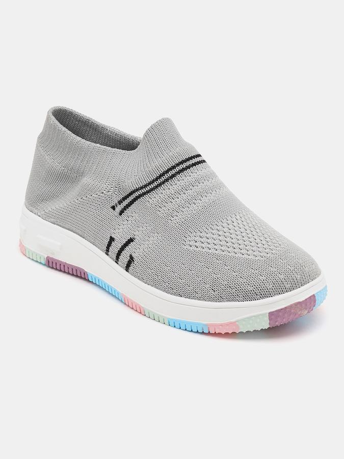 R&B Boys Grey Casual Shoes image number 2