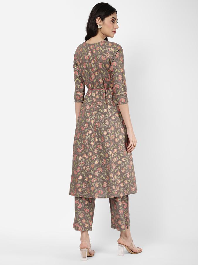 R&B Grey Women Kurtas image number 2