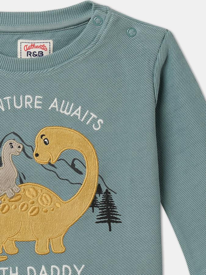 Full Sleeve Graphic Print Baby Boys Sweatshirt image number 2