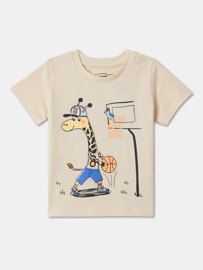 Printed Crew-Neck T-Shirt image number 0