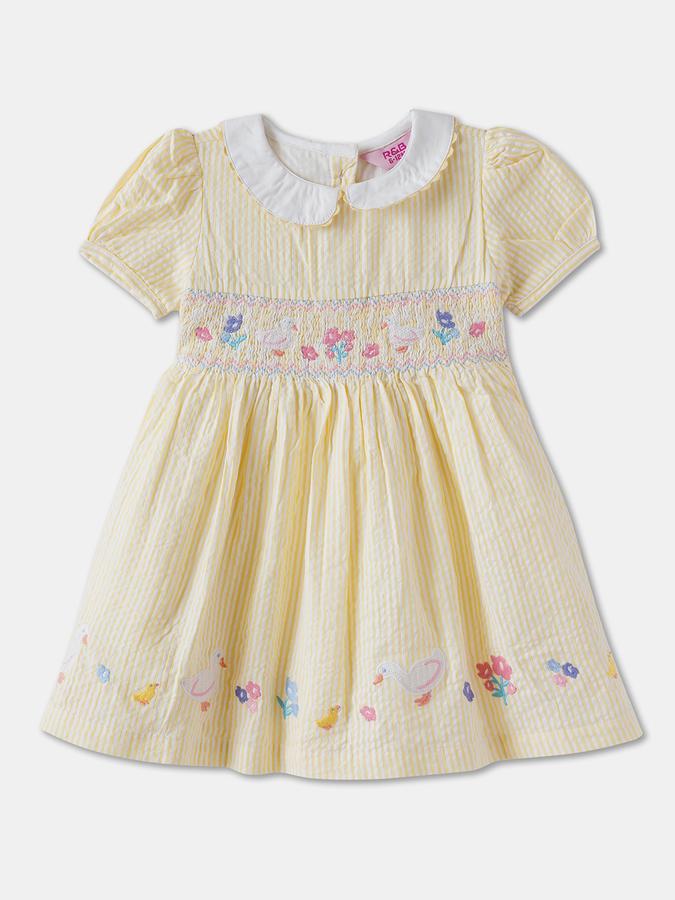 Girls Embroidered Dress