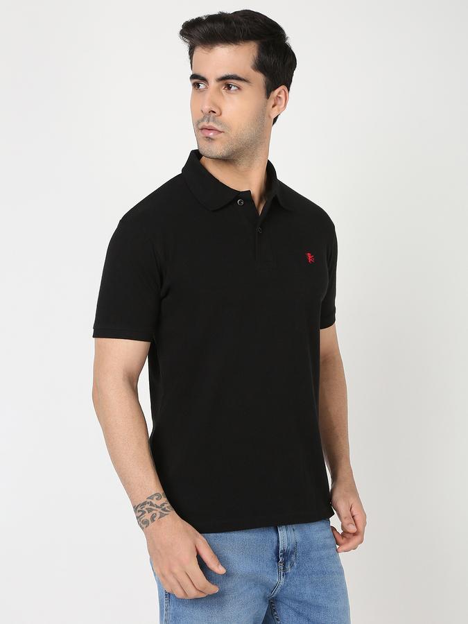 Men Regular Fit Polo T-Shirt image number 2