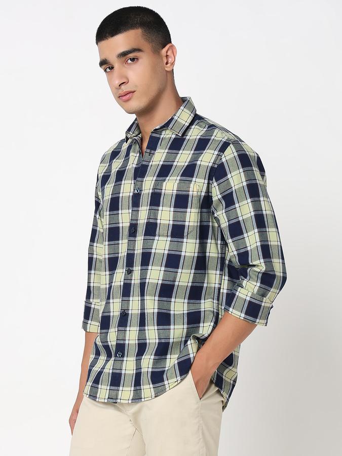 MEN REGULAR FIT Long Sleeves SHIRT image number 2