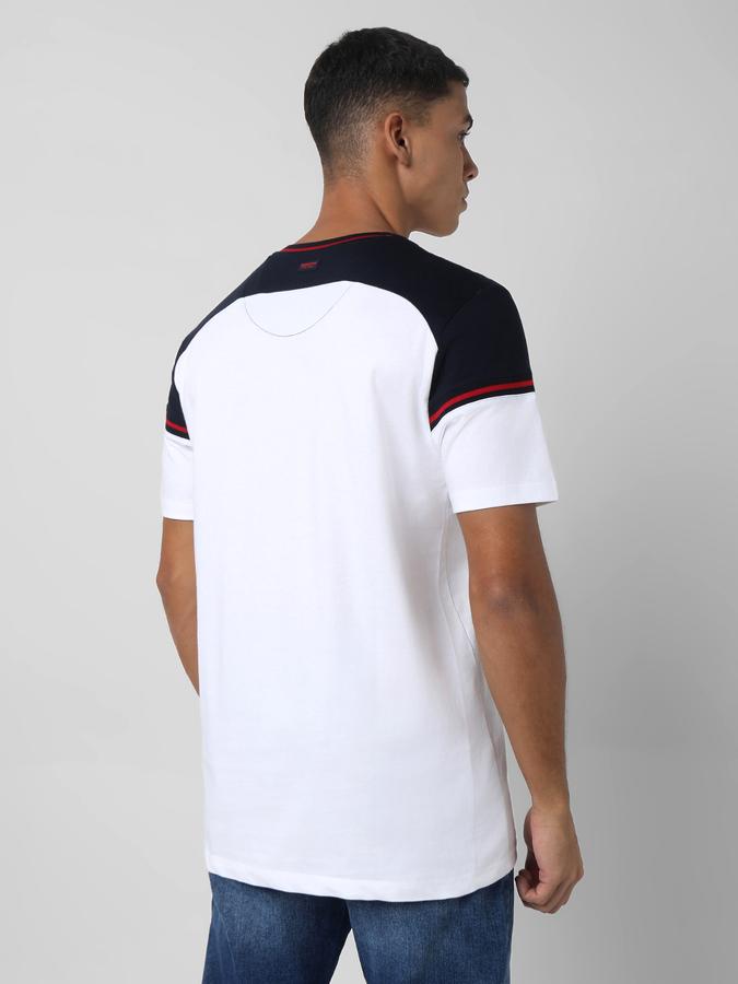 Typographic Print Round Neck T-Shirt image number 3