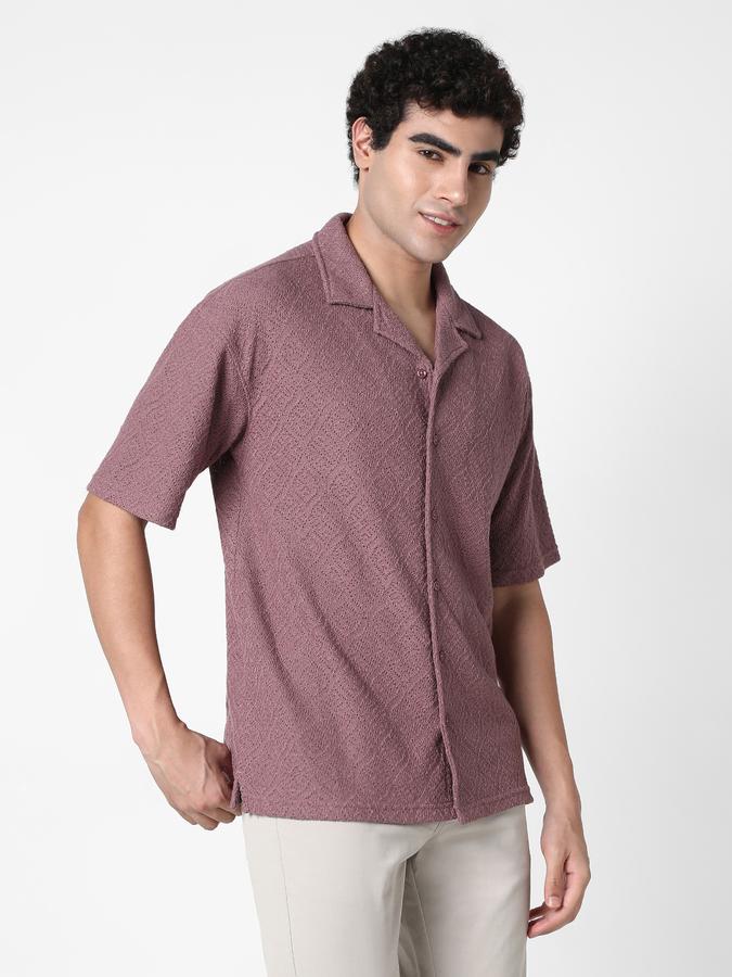 R&B Men's Mauve Shirt