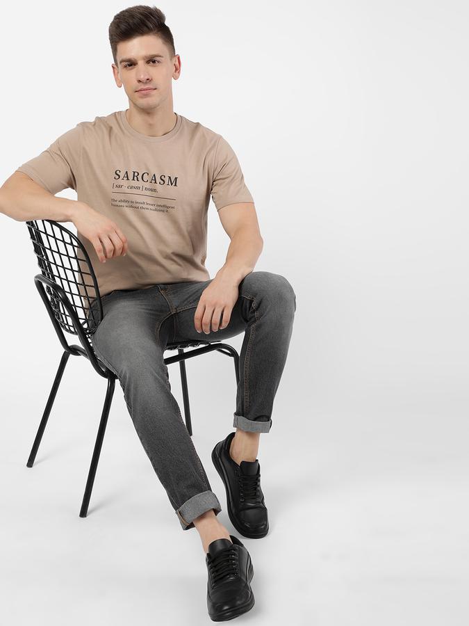 R&B Beige Men T-Shirts image number 1