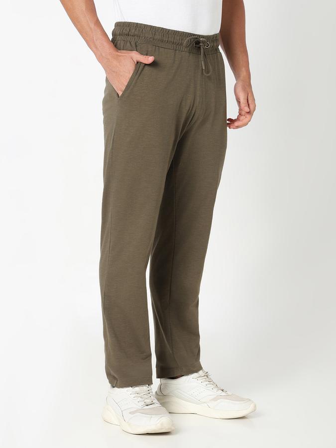 R&B Men's Olive Trousers