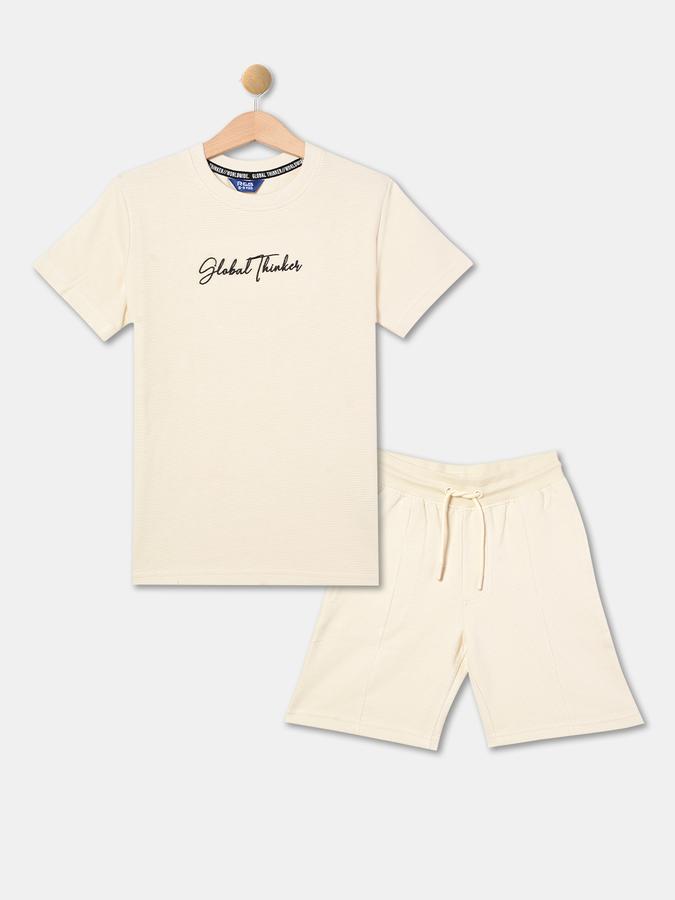 R&B Boys Beige Fashion Sets image number 0