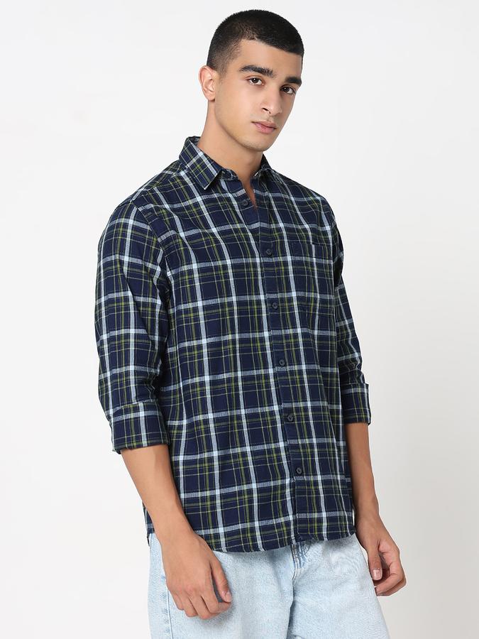 MEN REGULAR FIT Long Sleeves SHIRT data-index=