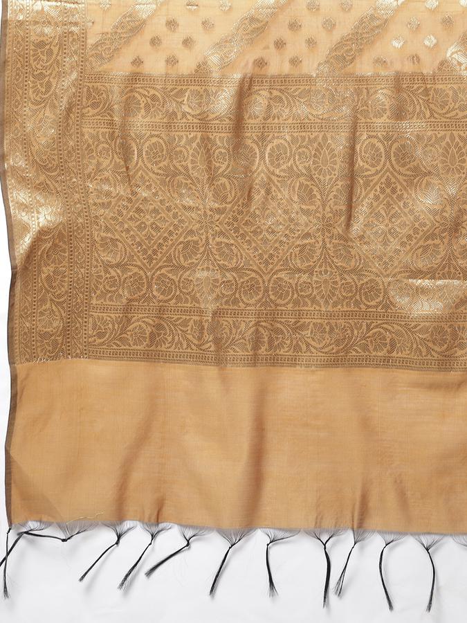 R&B Women Gold Dupattas image number 3