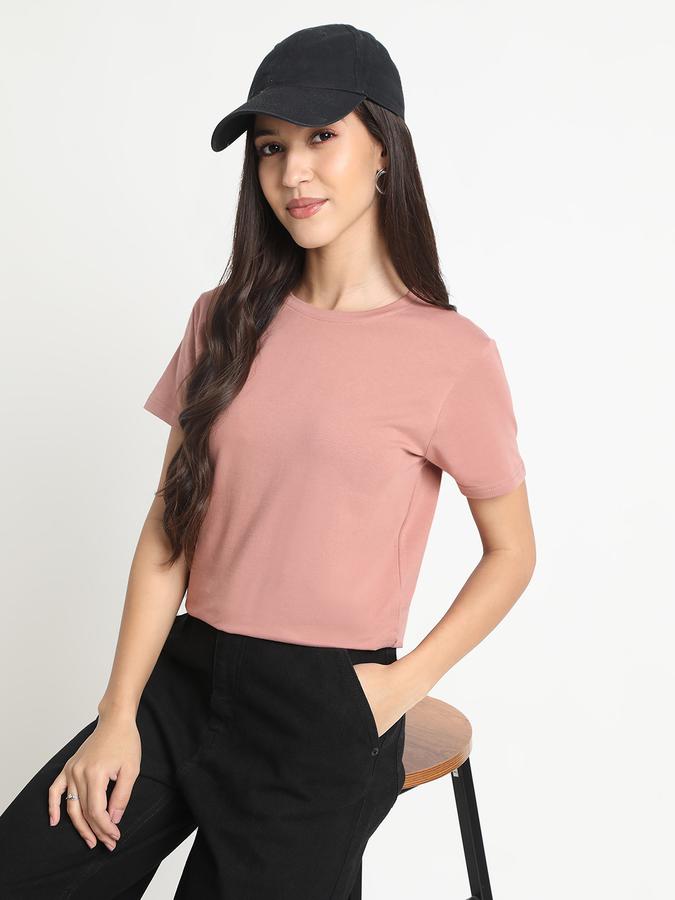ROUND NECK SOLID TEE data-index=