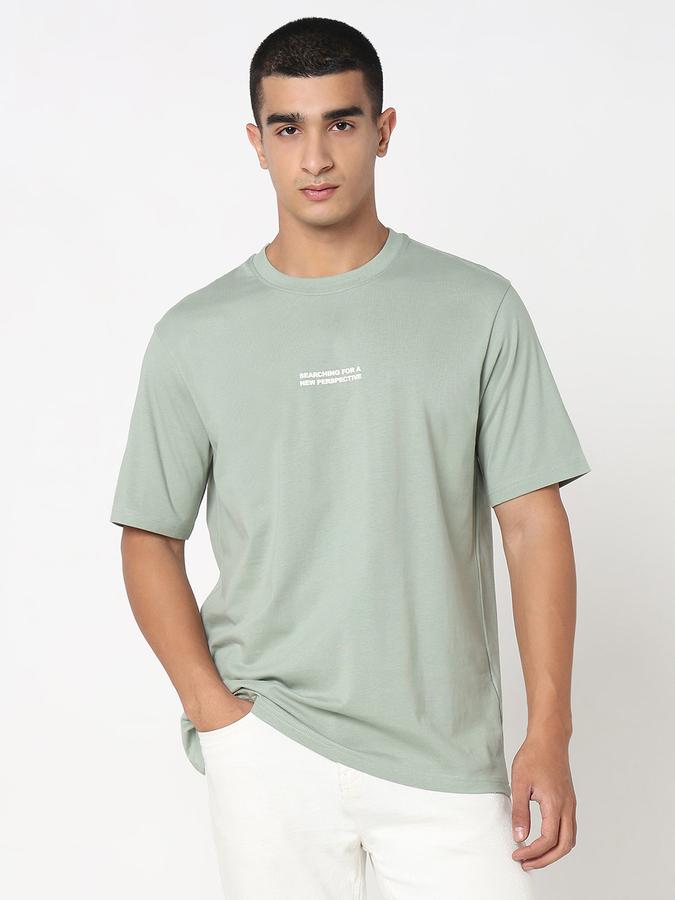 MENS Short Sleeves CREW NECK GRAPHIC TEES- RELAX FIT image number 1