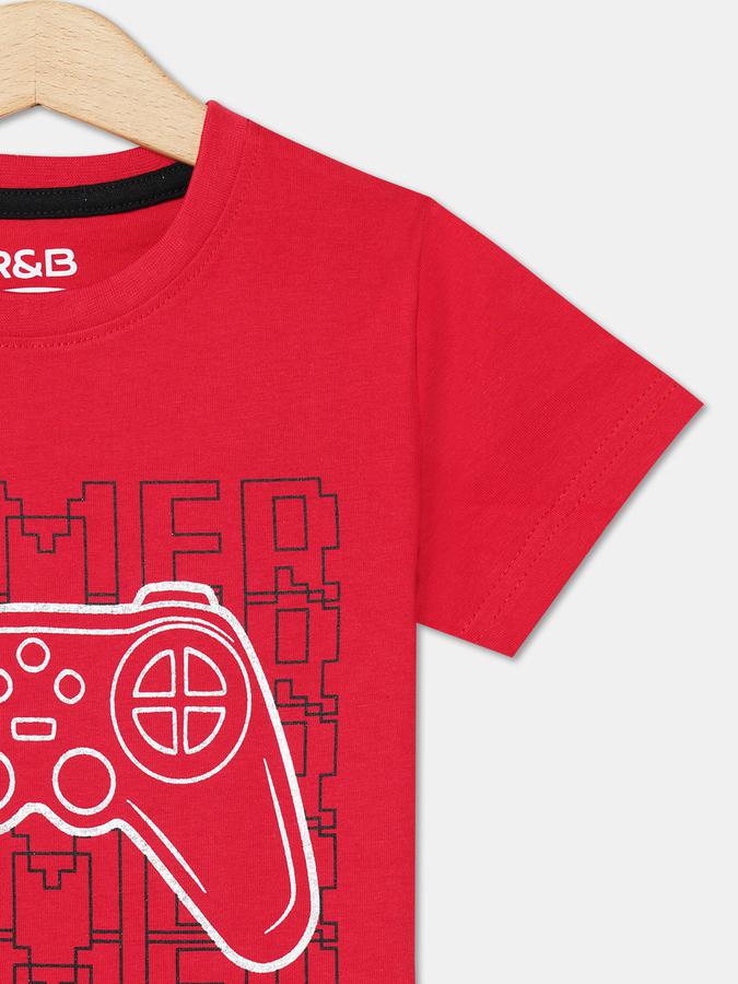 R&B Boys Red T-Shirts image number 2