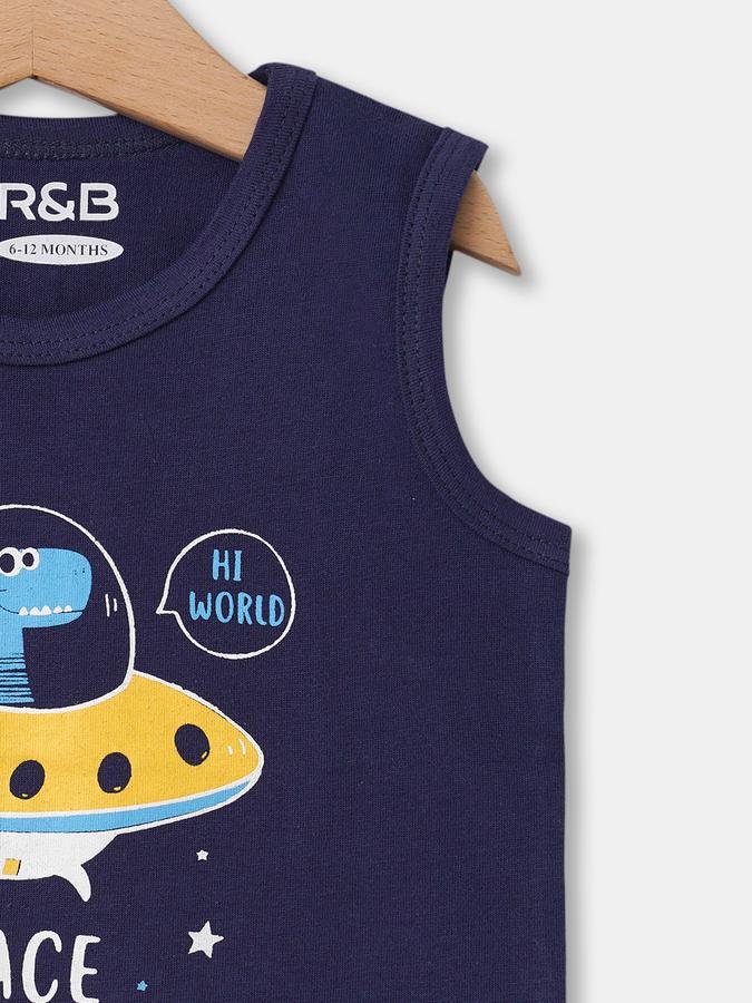 R&B Boy's Graphic Tank Top image number 2