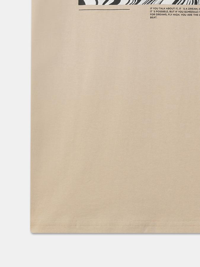 Boys Relaxed Fit Round-Neck T-Shirt image number 3