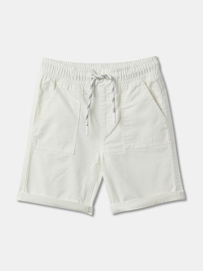 Boys Regular Fit Shorts with Insert Pockets image number 0