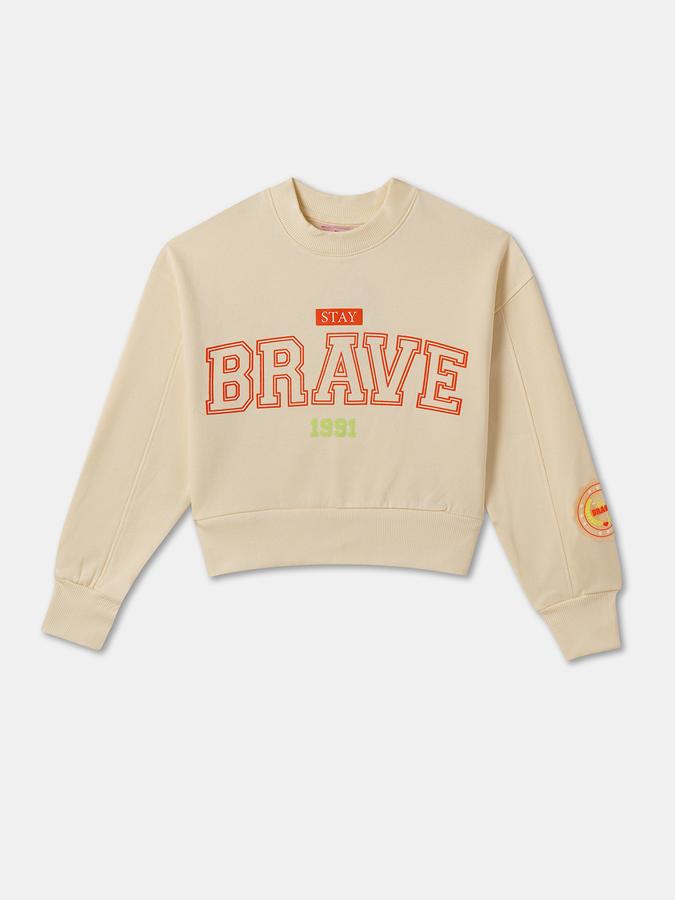 Girls Solid Full Sleeve SweaT-Shirt with Joggers Set