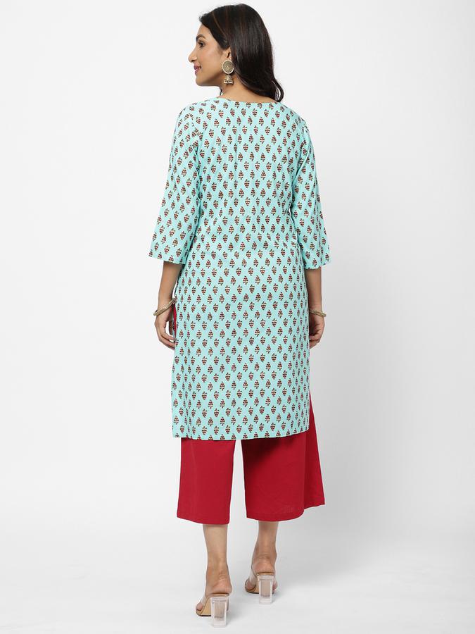 R&B Women Aqua Kurtas image number 2