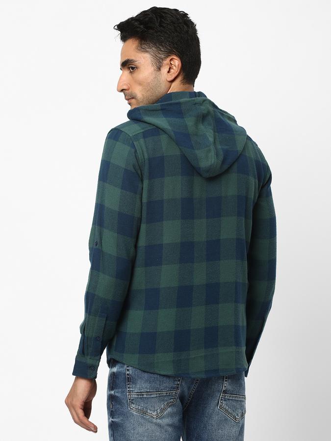 Men Checked Regular Fit Shirt image number 2