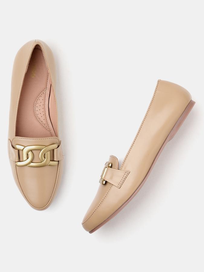 Women Slip-On Ballerinas with Metal Accent image number 0