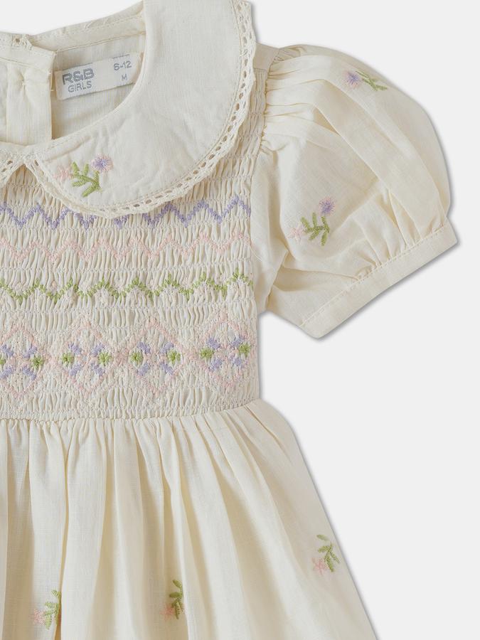 R&B Baby Girls Above Knee Party Dress , Sleeveless image number 2