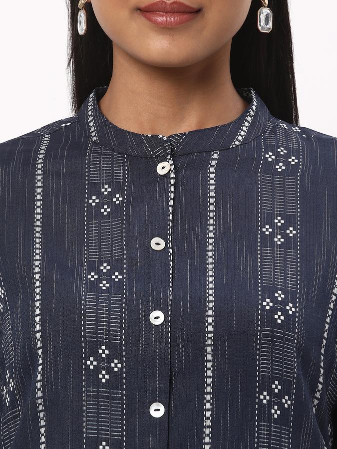 Women Printed Straight Kurta image number 3