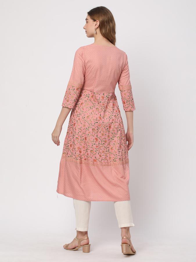 Women Printed A-Line Kurta image number 2