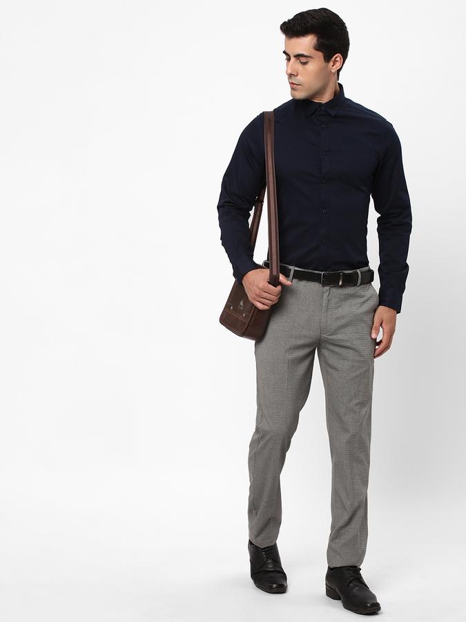 R&B Men Blue Casual Shirts image number 1