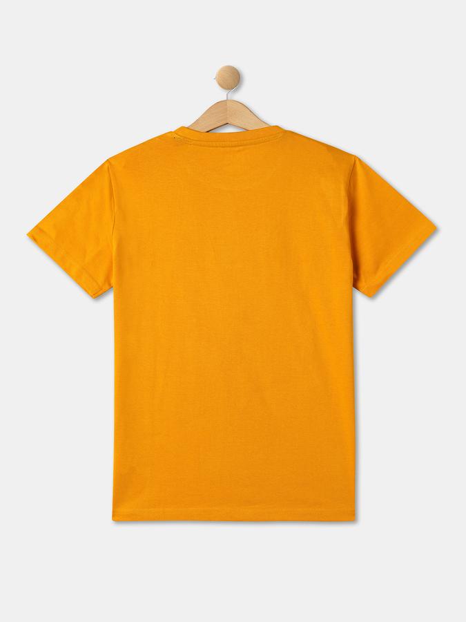Boys Graphic Print Round-Neck T-Shirt image number 1