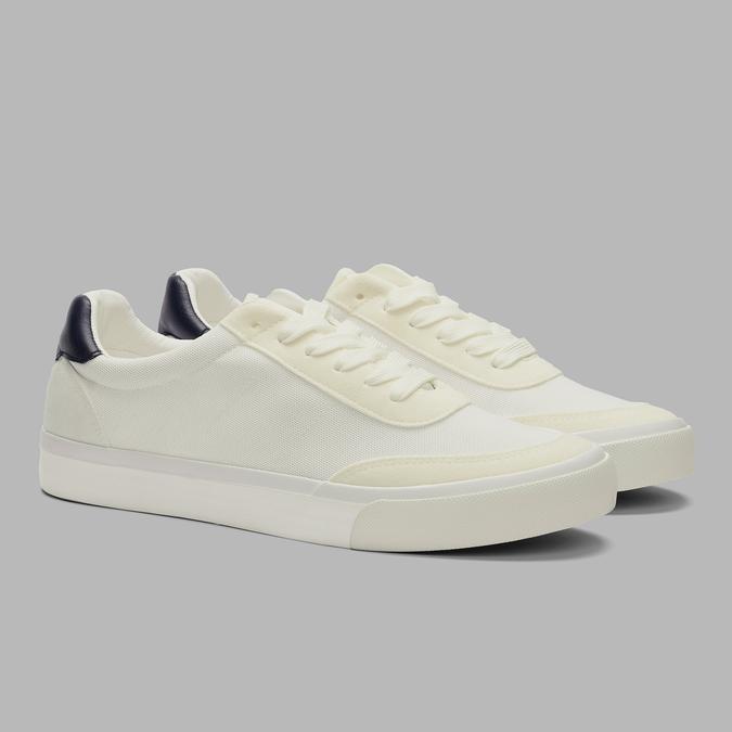 R&B Men's White Sneakers image number 0