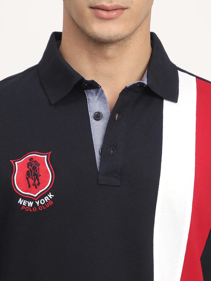 Printed Men Polo Neck , T-Shirt image number 3