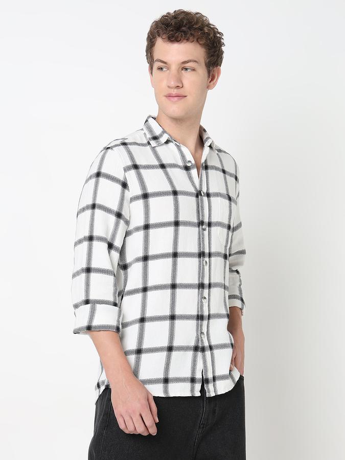 R&B MENS CASUAL Long Sleeve SHIRT-REGULAR FIT image number 3