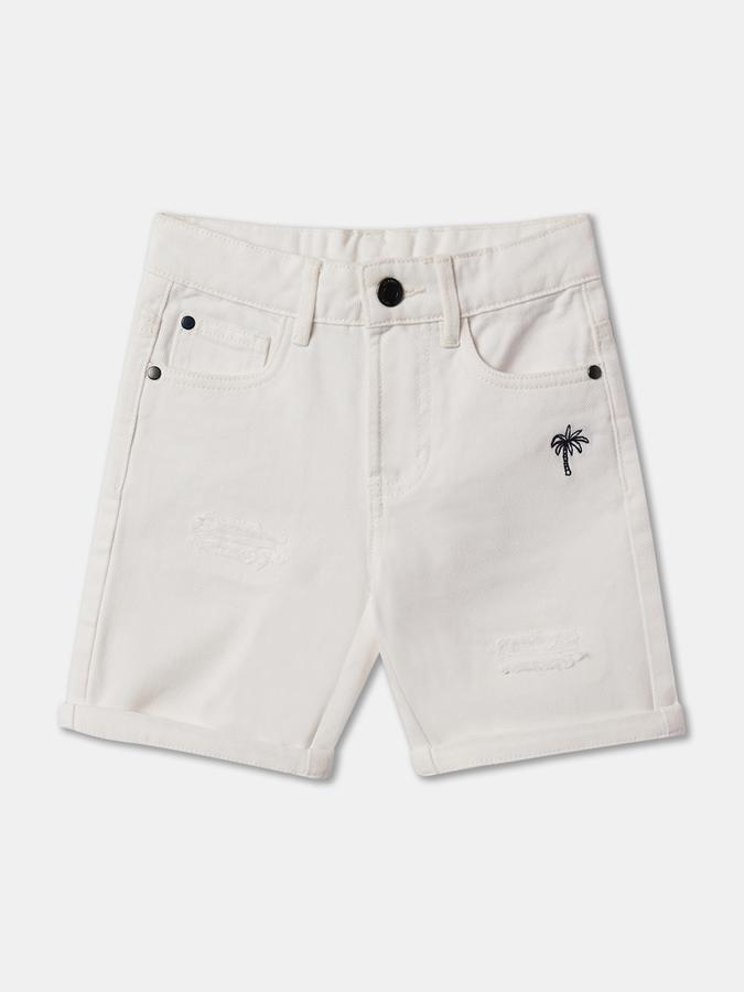 Flat-Front Shorts with Insert Pockets