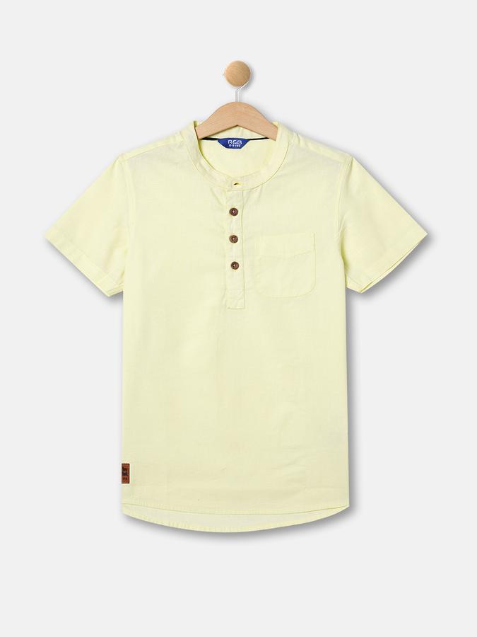 R&B Boys Yellow Shirts