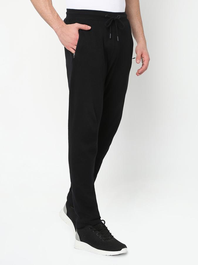 R&B Men Fitted Track Pants with Drawstring Waist image number 2