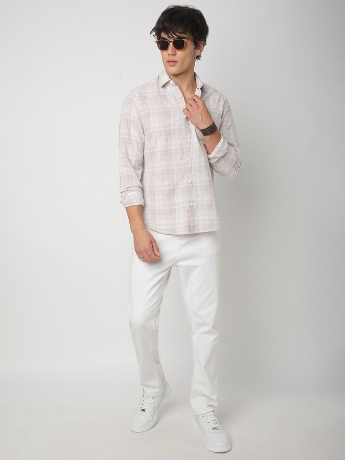 Men Checkered Casual Shirt image number 1