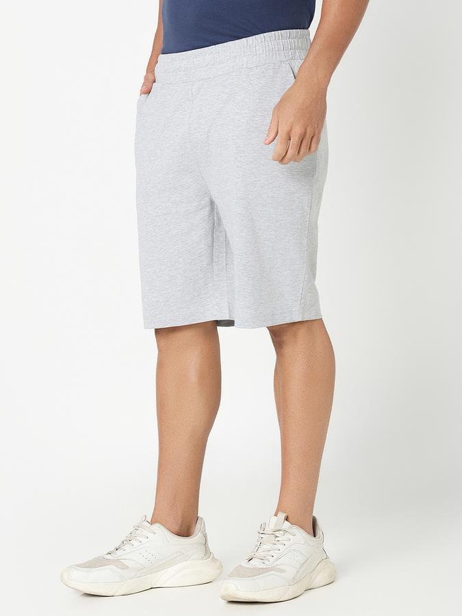 Men Solid Shorts image number 2