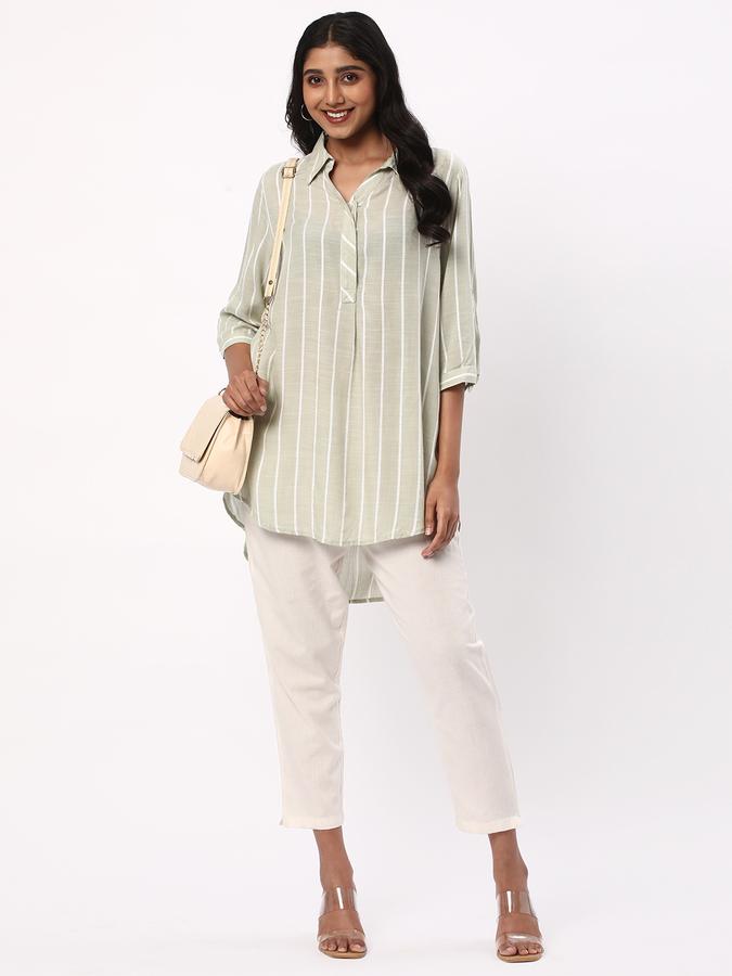 Women Striped Tunic image number 1