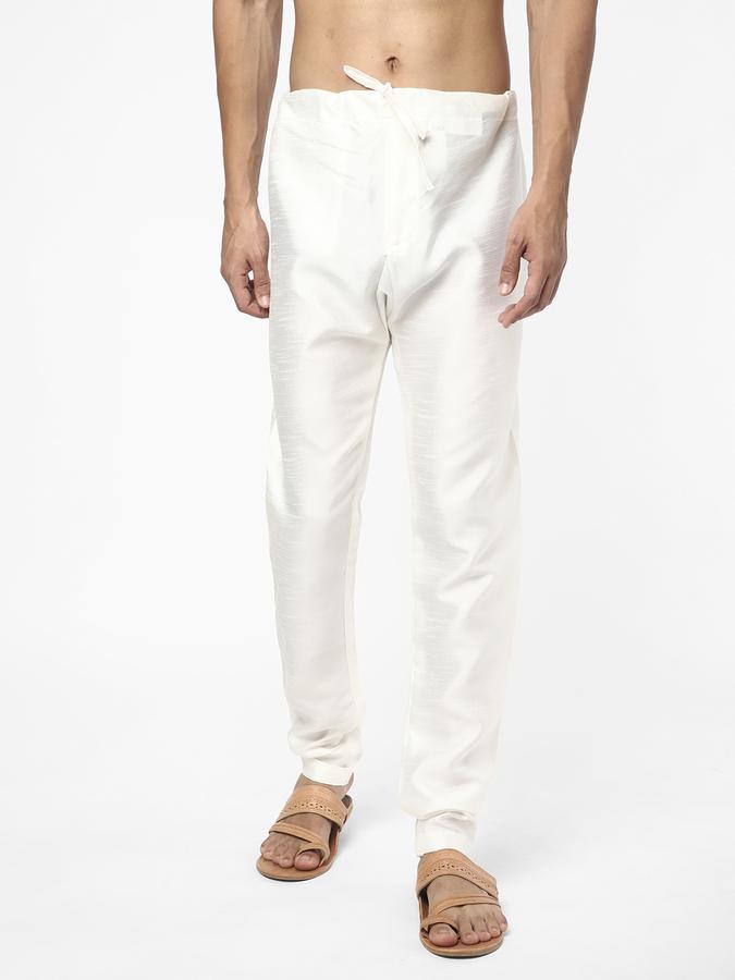 R&B Men White Kurtas image number 0