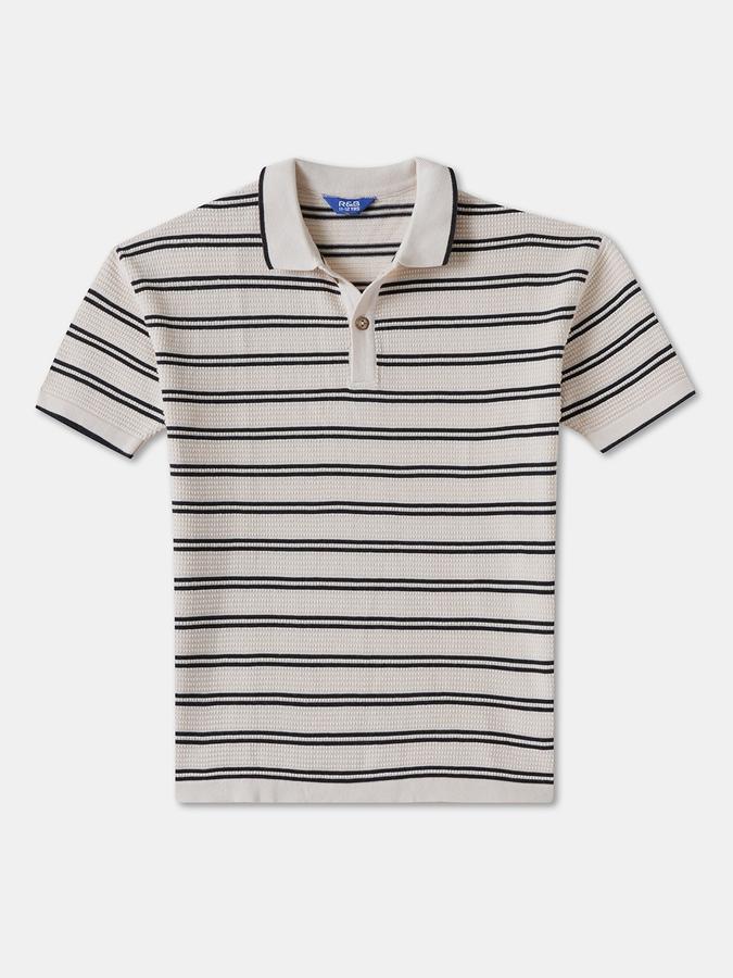 Boys Regular Fit Short Sleeve Polo Collar T-Shirt