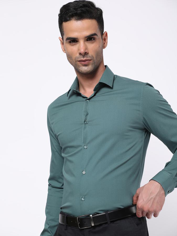 R&B Men Green Shirts image number 0