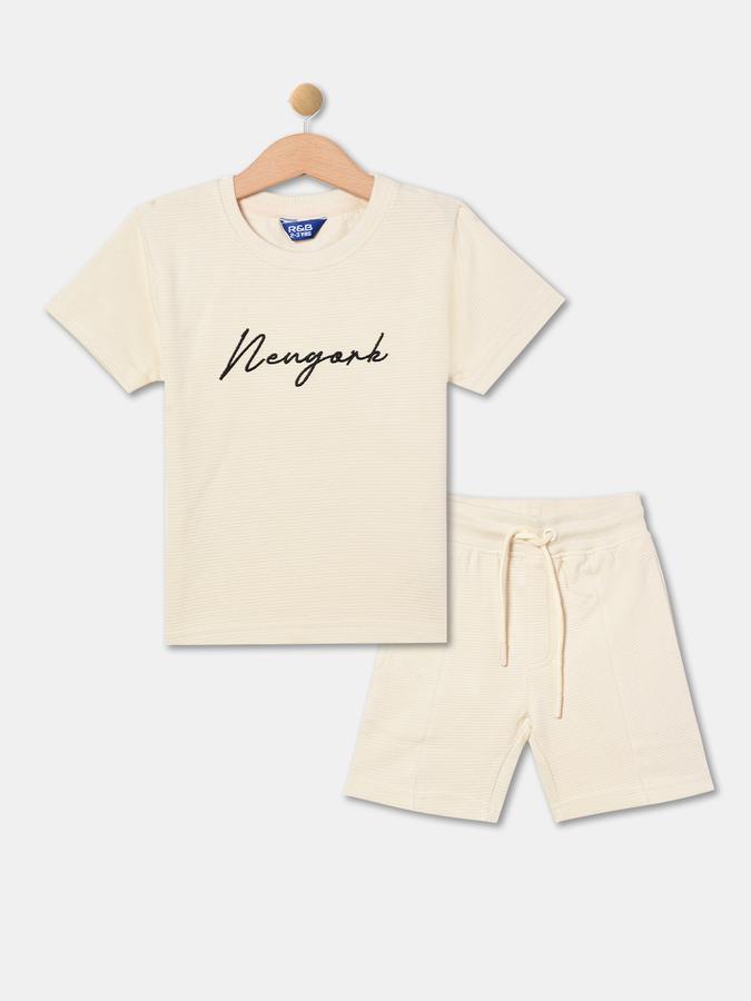 R&B Boys Beige Fashion Sets image number 0