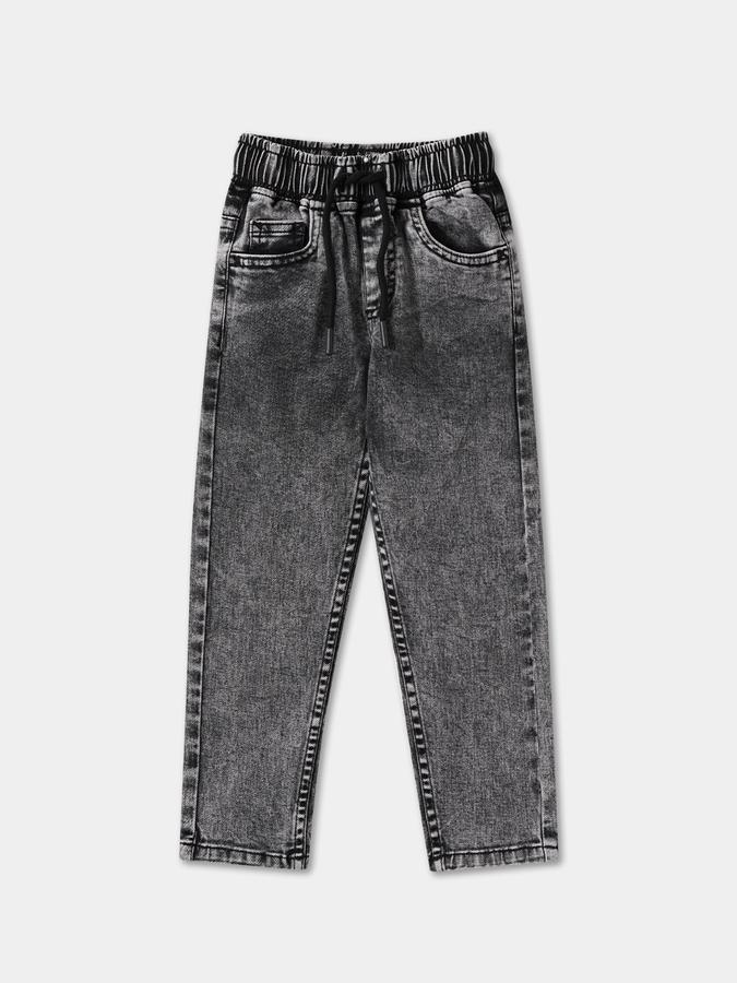 Boys Relaxed Fit Mid Waist Solid Jeans