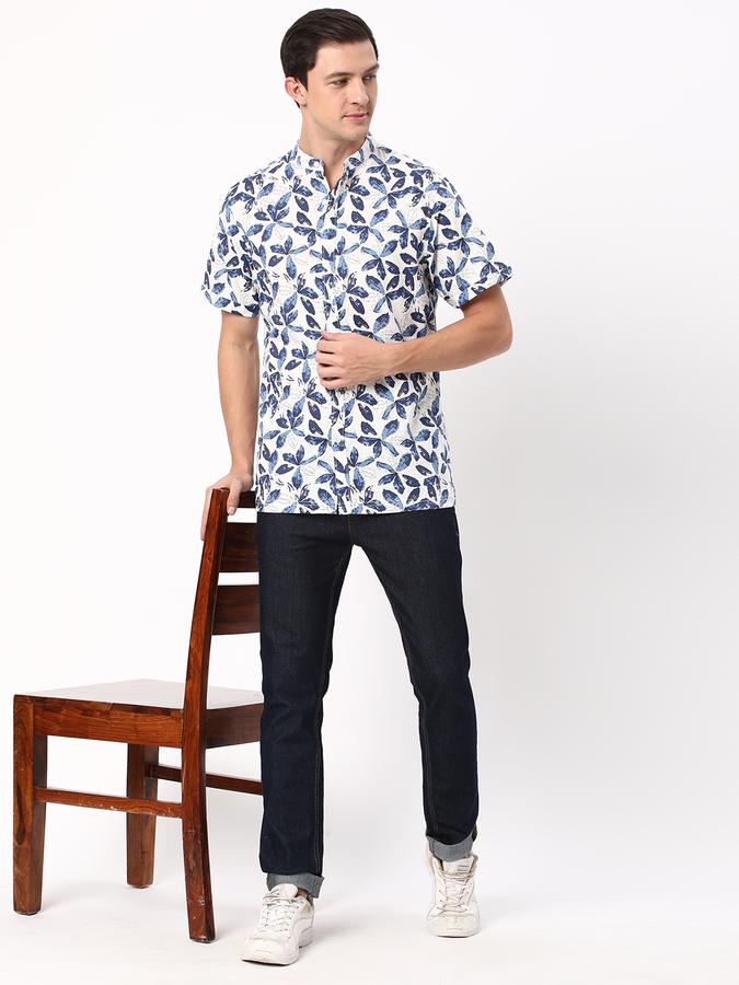 R&B Men's Printed Half Sleeve Shirt image number 1