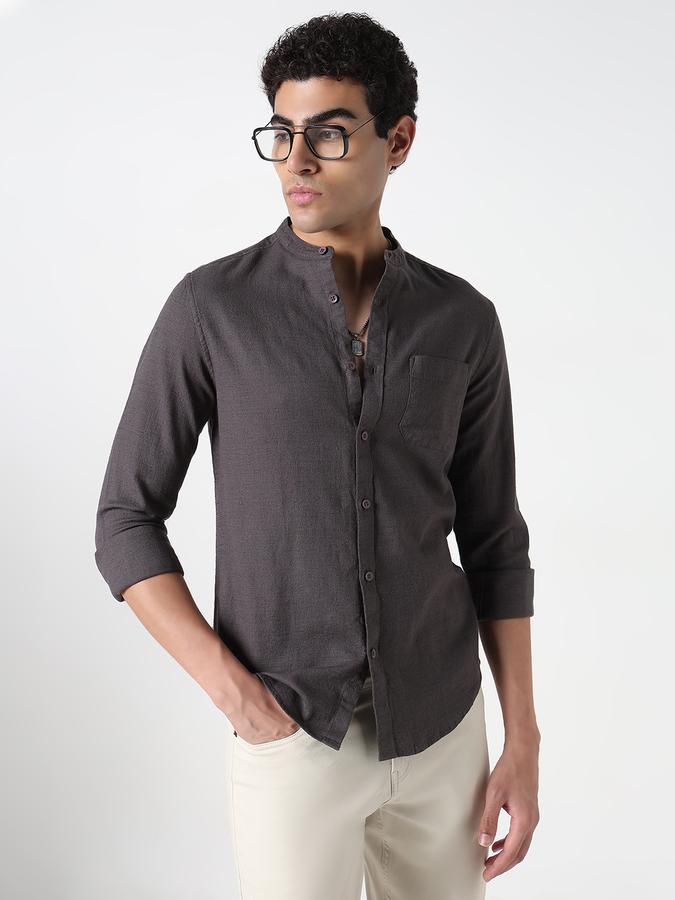 Men Solid Casual Shirt 