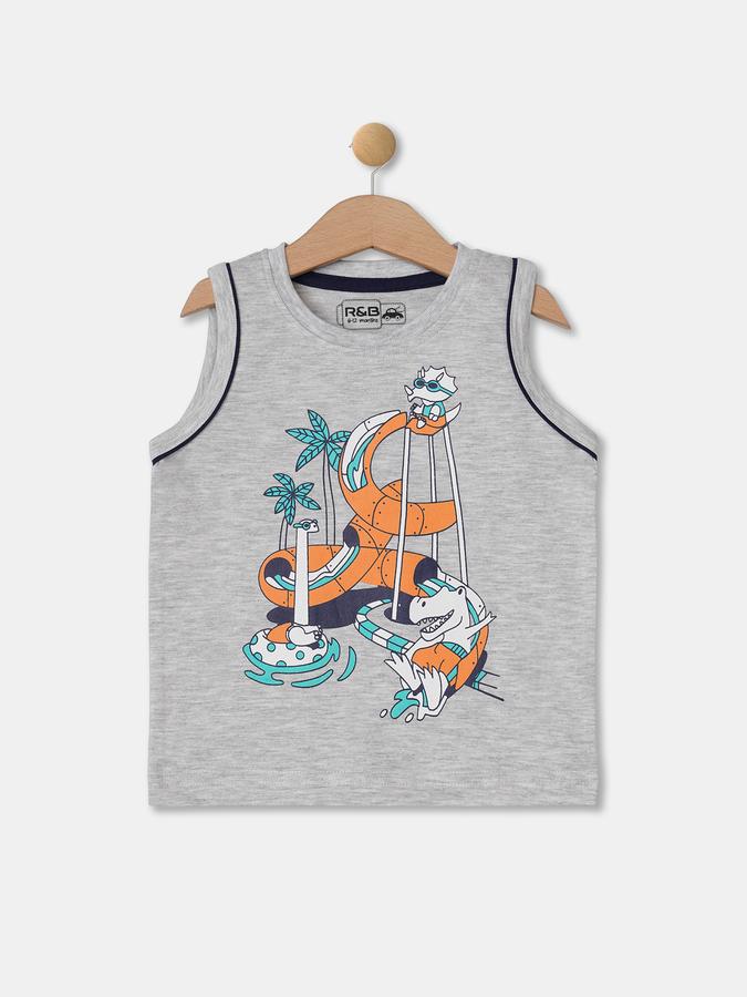 R&B Boy's Graphic Tank Top image number 0