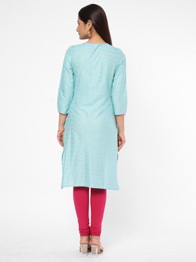 R&B Women Blue Kurta image number 2