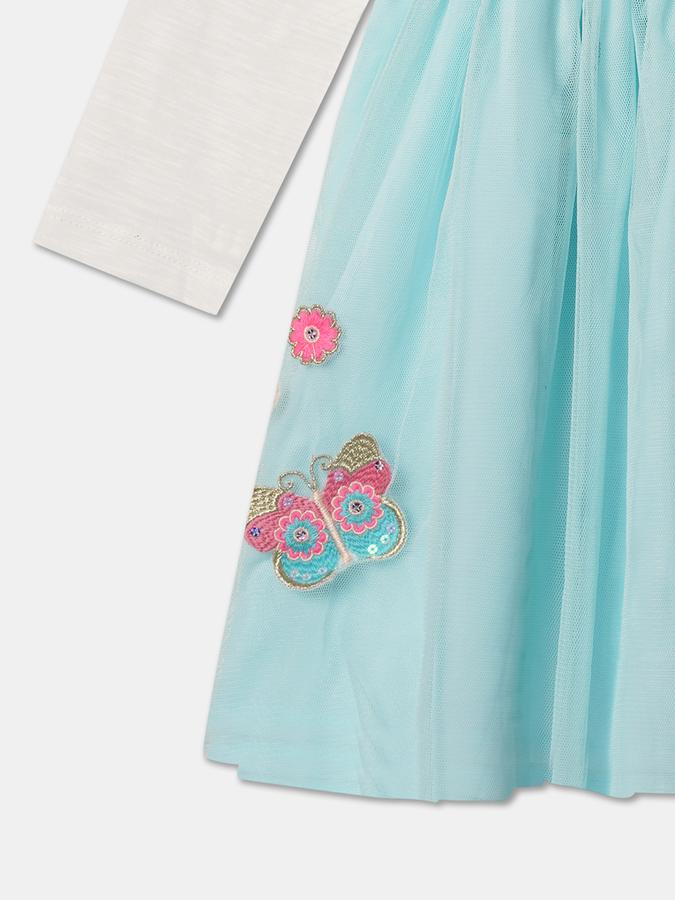 Girls Graphic Dress image number 3