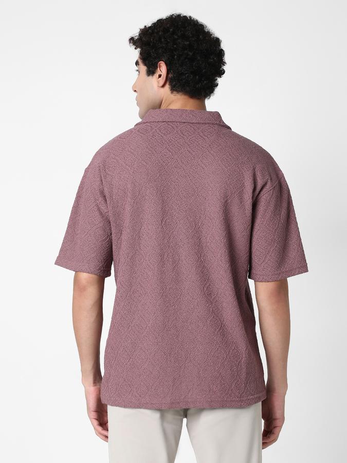 R&B Men's Mauve Shirt