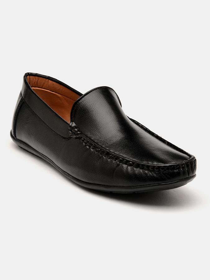 Round-Toe Slip-On Loafers image number 2